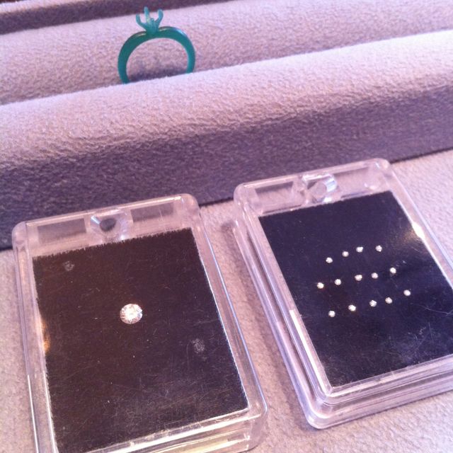 【ケイウノ ブライダル(K.UNO BRIDAL)の口コミ】 ダイヤのみすでに持っていたので、そのダイヤを使った婚約指輪が欲しく、…