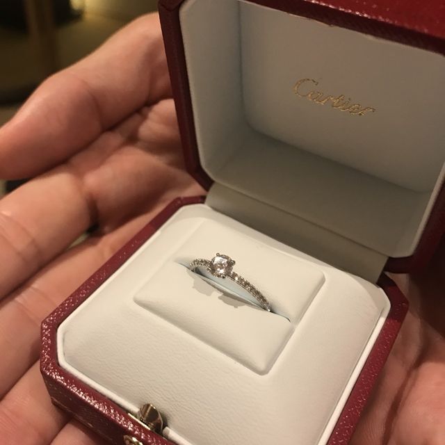 【カルティエ(Cartier)の口コミ】 決めてはデザインです。他ブランド（ティファニーやハリーウィンストンン…