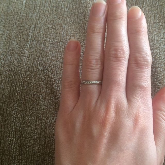 【エクセルコダイヤモンド(EXELCO DIAMOND)の口コミ】 何本かつけさせていただきましたが表面だけでなく、側面までダイヤモンド…