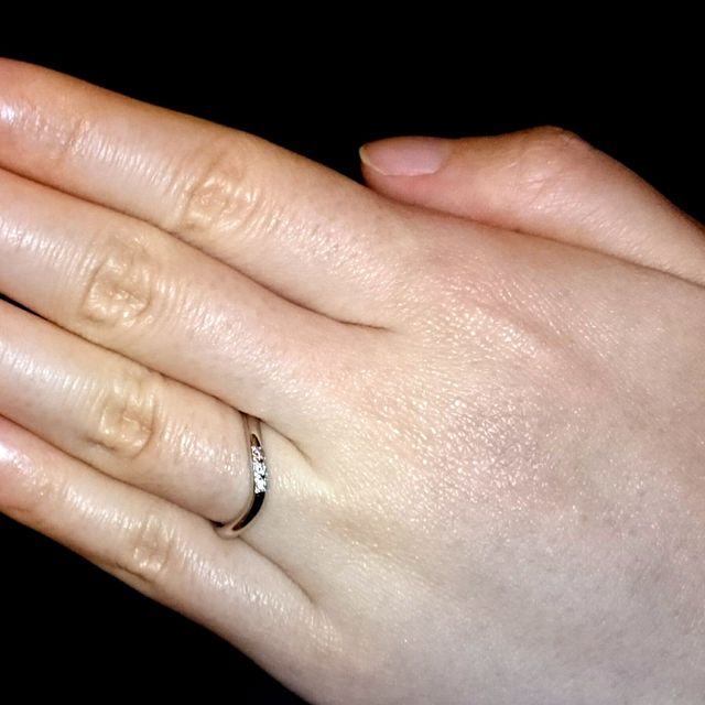 【TRECENTI(トレセンテ)の口コミ】 ピンクダイヤを入れられるデザインであること、つけ心地がとても良かった…