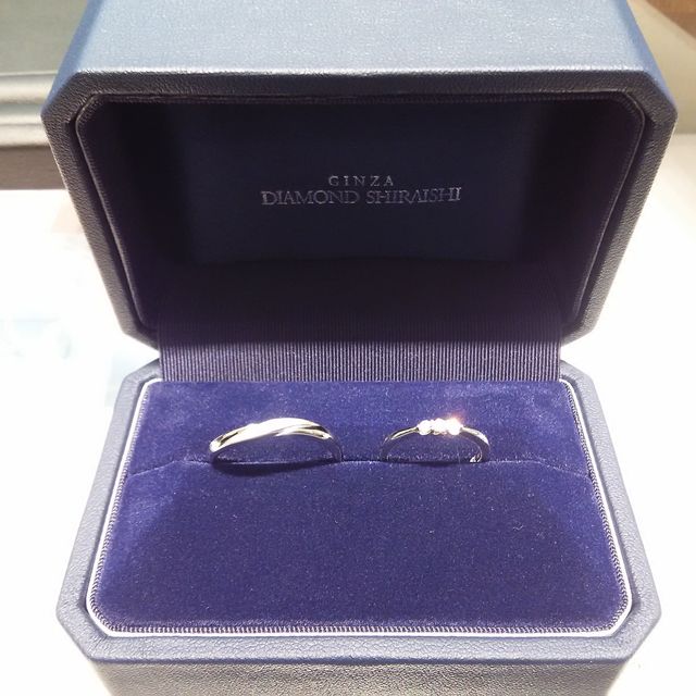 【銀座ダイヤモンドシライシの口コミ】 接客がとてもよく、雰囲気もよかったのでこれからも長く付き合っていきた…