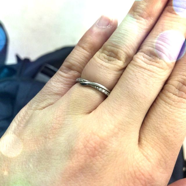 【STAR JEWELRY(スタージュエリー)の口コミ】 主人の好きなデザインと、私の求めてたエタニティデザインとが一致したの…