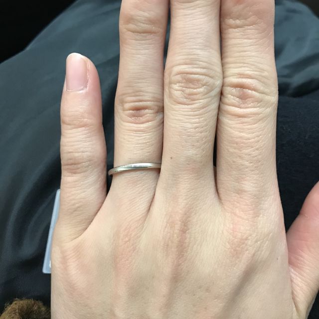 【アイプリモ(I-PRIMO)の口コミ】 細身でうねりがとても綺麗でした。ファッションリングのようでおしゃれで…