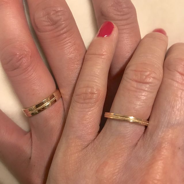 【Atelier ARAI(アトリエ アライ)の口コミ】 形も角がある物、丸みがある物、色もプラチナ、ゴールド、ピンクゴールド…