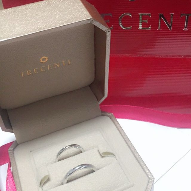 【TRECENTI(トレセンテ)の口コミ】 他のお店を回って試着してみたけど、どこの指輪も指につけてる感じがして…