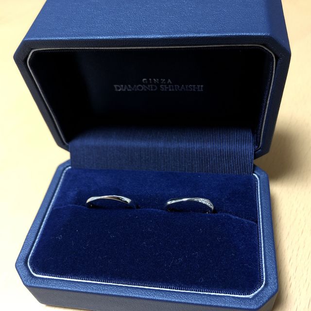 【銀座ダイヤモンドシライシの口コミ】 以前購入した婚約指輪と同様、最高級グレードのダイヤモンドが埋め込まれ…
