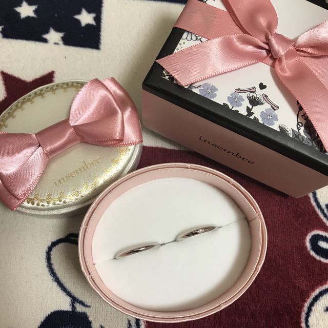 【insembre(インセンブレ)の口コミ】 結婚指輪を夫が無くして5年が経ち子供が産まれたので新しく買おうと思って…