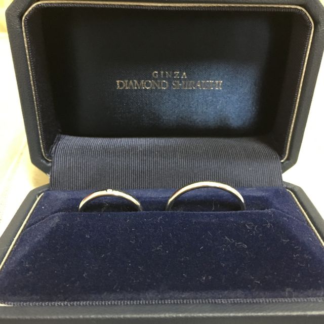 【銀座ダイヤモンドシライシの口コミ】 店員さんが丁寧に対応してくれました。他に検討していた大手ブランドの定…