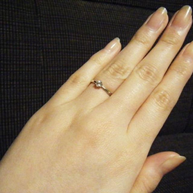 【ジュエリーツツミ(JEWELRY TSUTSUMI)の口コミ】 婚約指輪はずっともらうのが夢で、どうしても欲しかったので、無理のない…