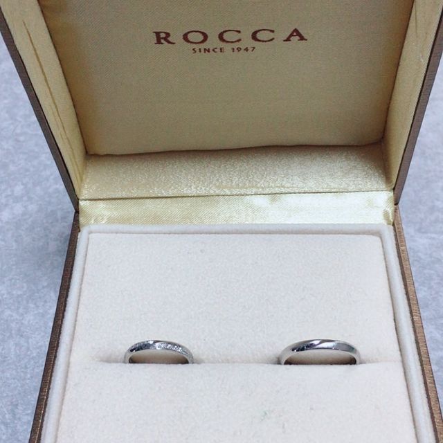 【ROCCA(ロッカ)の口コミ】 華奢だけど高級感のあるデザインを探して担当の方にアドバイスをもらい、…