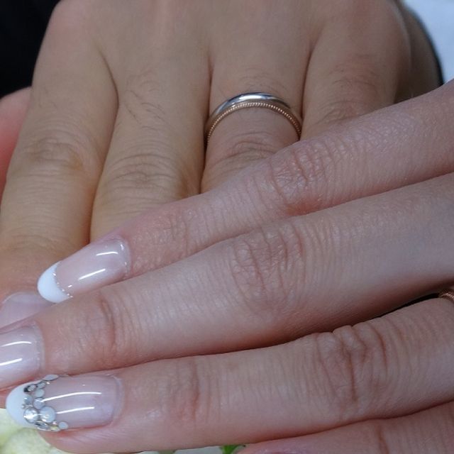 【アイプリモ(I-PRIMO)の口コミ】 夫婦共にゴールドが好きで、最初はゴールドの指輪ばかり探していたのです…