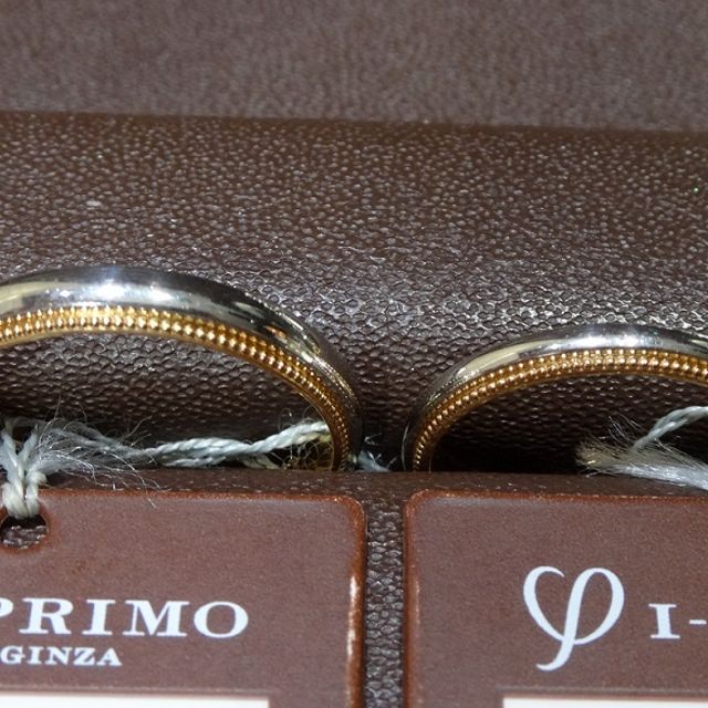 【アイプリモ(I-PRIMO)の口コミ】 夫婦共にゴールドが好きで、最初はゴールドの指輪ばかり探していたのです…