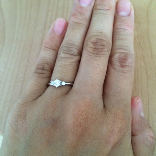 【MIKIMOTO(ミキモト)の口コミ】 MIKIMOTOのエンゲージリングが欲しいと婚約者に話し、他のブランドは検討…