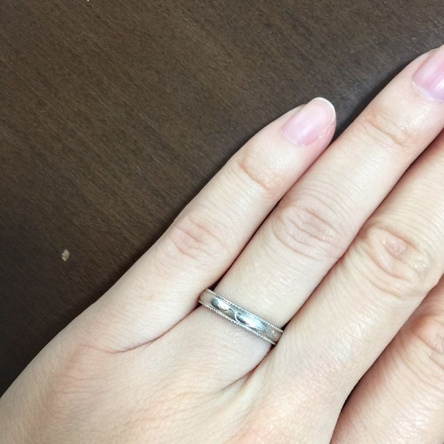 【ケイウノ ブライダル(K.UNO BRIDAL)の口コミ】 友人から簡単に結婚指輪をオーダーメイドできるおすすめのお店があると紹…