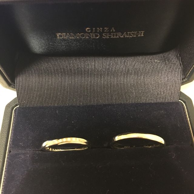 【銀座ダイヤモンドシライシの口コミ】 指にはめたとき、ダイヤモンドシライシさんの特徴で、全くゴツゴツした感…