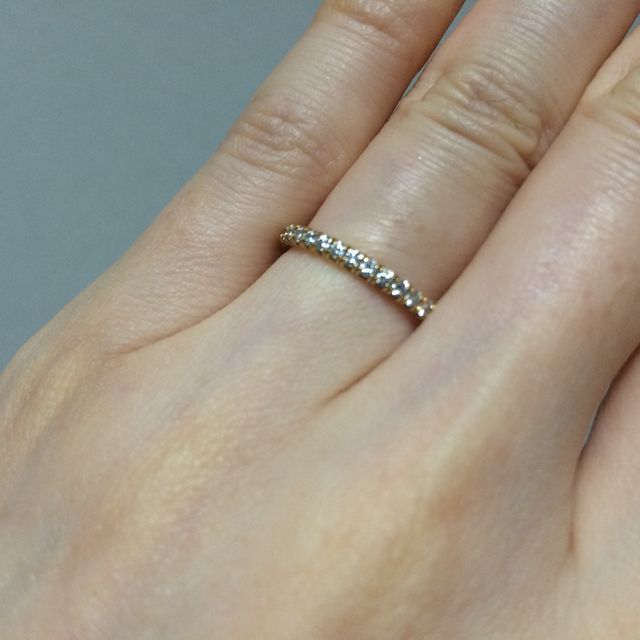 【カルティエ(Cartier)の口コミ】 もともと、婚約指輪や結婚指輪はCartierで揃えたい、という憧れがあったた…