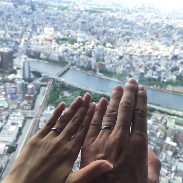 【銀座ダイヤモンドシライシの口コミ】 「シンプルすぎず、派手過ぎず」をコンセプトに選びました。エタニティで…