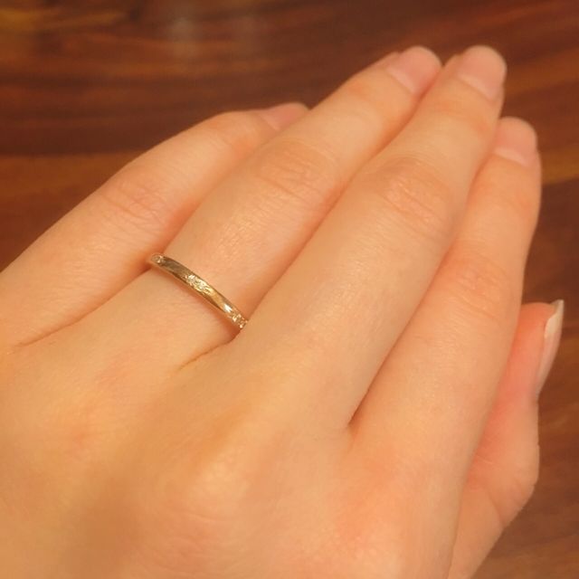 【LUCIE(ルシエ)の口コミ】 婚約指輪と一緒にフルオーダーメイドの指輪を作ってくれるお店を探しルシ…