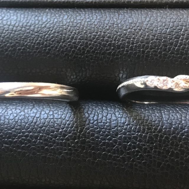 【エクセルコダイヤモンド(EXELCO DIAMOND)の口コミ】 女性の店員さんが親身に考えてくれ、自分が100%気にいるデザインを見つけ…