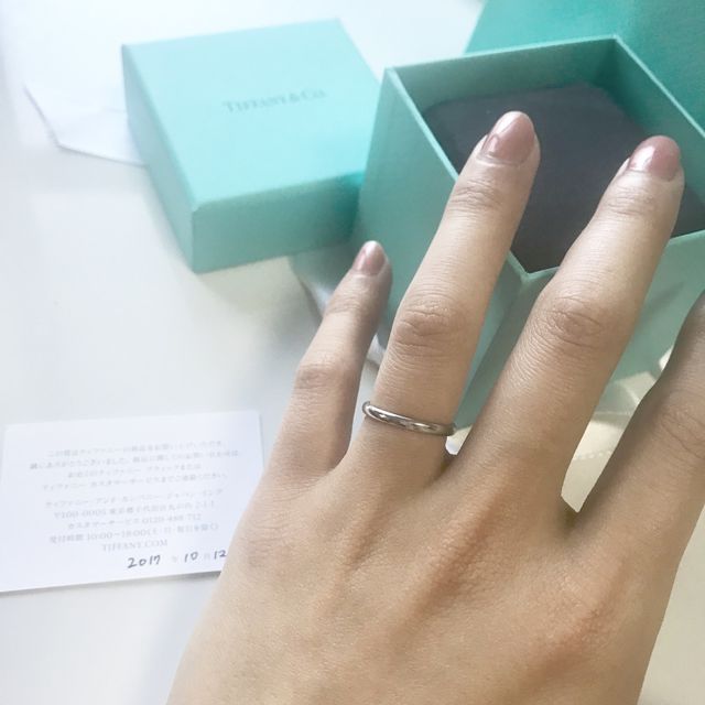 【ティファニー(Tiffany & Co.)の口コミ】 一生ずっと着けていたいので、年齢や見た目の変化にも対応できるよう、一…