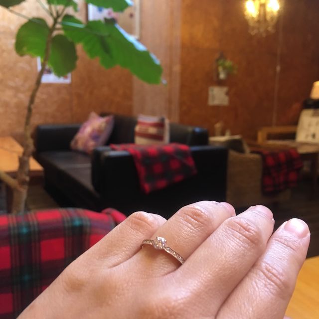 【CHER LUV(シェールラブ)の口コミ】 シンプルだけどアンティークな雰囲気があり、とてもステキなリングです。…