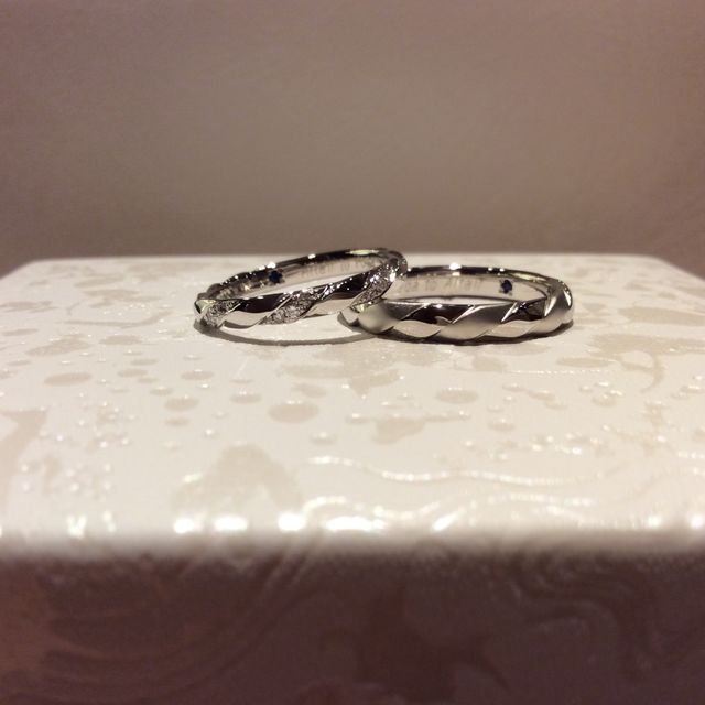 【AFFLUX(アフラックス)の口コミ】 細身のリングが希望だったので、どの店舗でも細身のものばかりを探してい…
