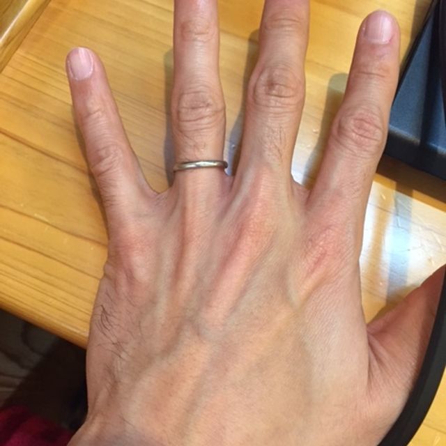 【エクセルコダイヤモンド(EXELCO DIAMOND)の口コミ】 自分がつけるにはシンプルなものがいいと思っていました。特に派手ではな…