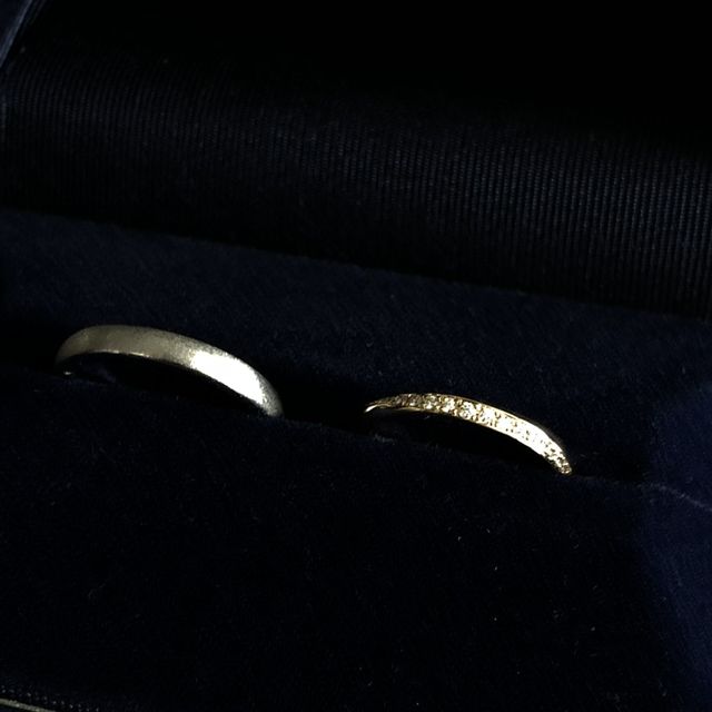 【銀座ダイヤモンドシライシの口コミ】 お互いが好みのデザインと、専門店としての手厚い保証が良いと思い即決し…