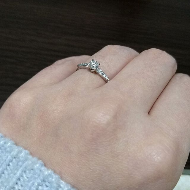 【エクセルコダイヤモンド(EXELCO DIAMOND)の口コミ】 お気に入りのデザインを選んで、セミオーダーで自分に合うように調整でき…