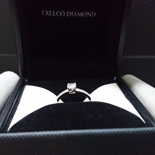 【エクセルコダイヤモンド(EXELCO DIAMOND)の口コミ】 お気に入りのデザインを選んで、セミオーダーで自分に合うように調整でき…