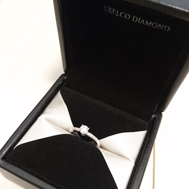 【エクセルコダイヤモンド(EXELCO DIAMOND)の口コミ】 まったく決める気はなくお店に入りましたが、それまでに入ったお店のダイ…