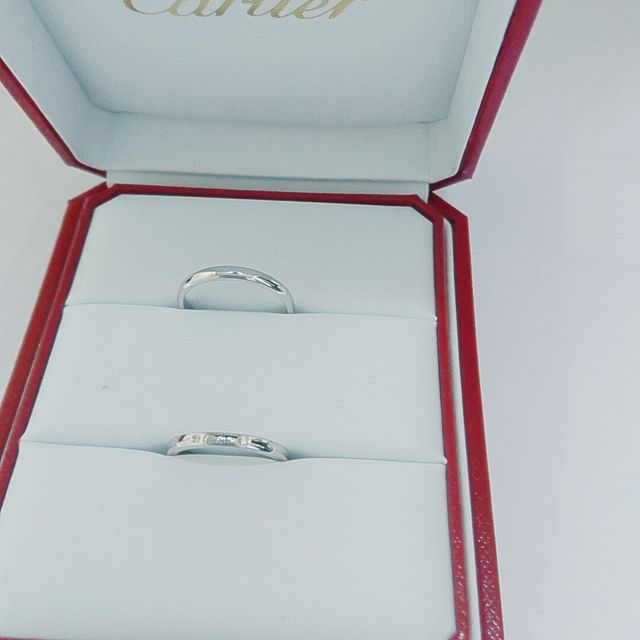 【カルティエ(Cartier)の口コミ】 結婚指輪は一生つけるものなので自分の憧れるブランドにしようと決めてい…