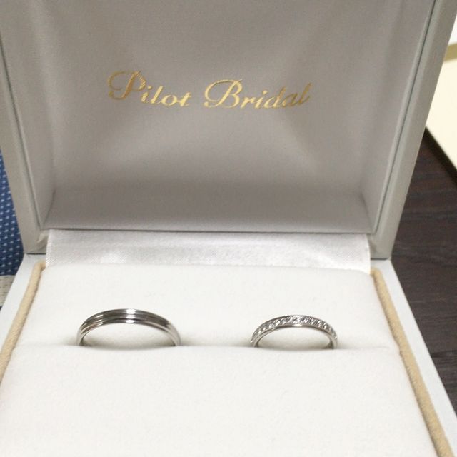 【PILOT BRIDAL(パイロットブライダル)の口コミ】 金属アレルギーの可能性を考慮してプラチナの純度が高いものを探していま…