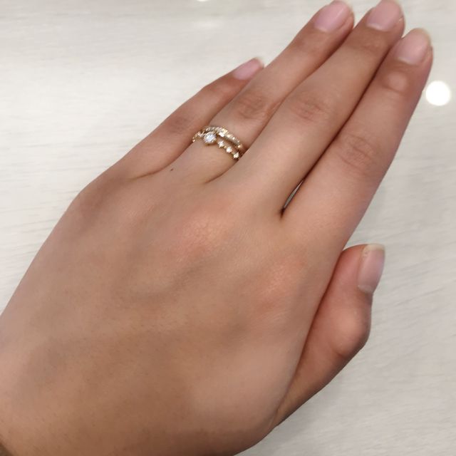 【infinitylove(インフィニティラヴ)の口コミ】 可愛いらしいデザイン・値段がとても理想的でした。予算が余り予定になか…