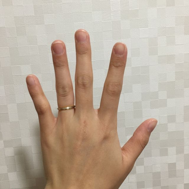 【ティファニー(Tiffany & Co.)の口コミ】 ずっと身につける物なので、シンプルかつ凹凸のないデザインを選びました…