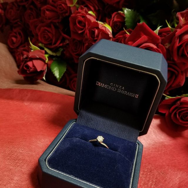 【銀座ダイヤモンドシライシの口コミ】 たくさんデザインがあるなかで、一番これだと思うまあまあのデザインだっ…