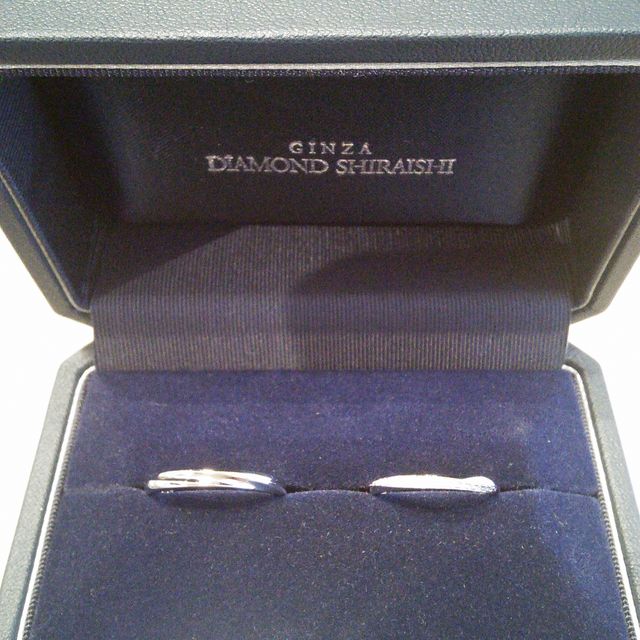【銀座ダイヤモンドシライシの口コミ】 これまで、指輪をつけたことがなかったので、デザインのイメージもあまり…