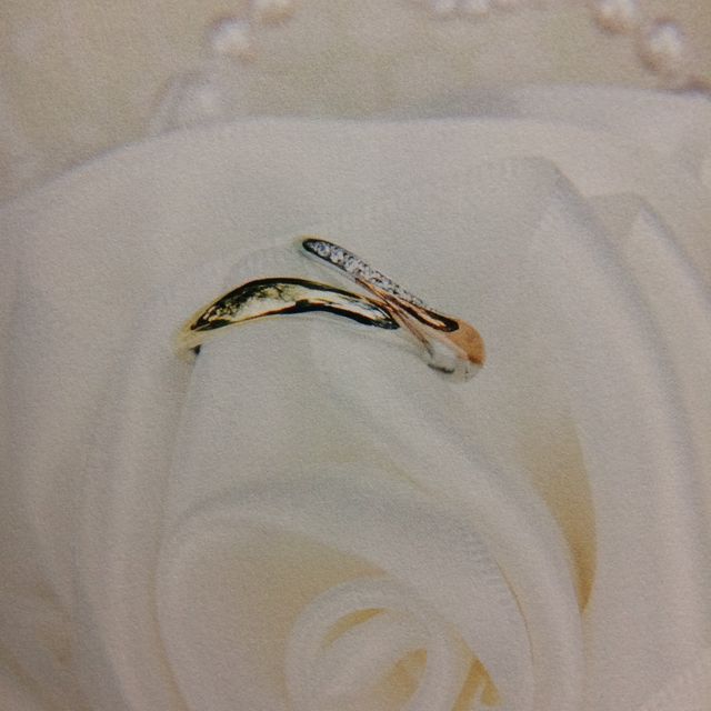 【GALA JEWELRY(ガラジュエリー)の口コミ】 プラチナオンリーの色味は何となく似合わず、プラチナ+ゴールドのコンビに…