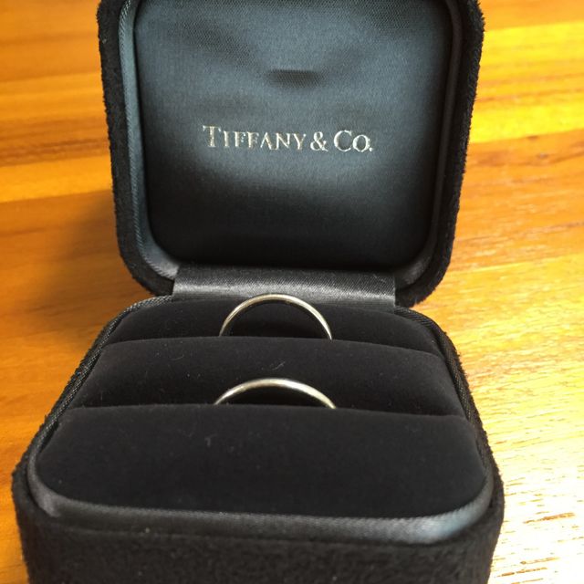 【ティファニー(Tiffany & Co.)の口コミ】 ティファニーにずっと憧れていて、ティファニーで結婚指輪を買うことは最…