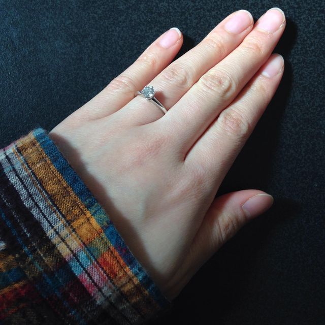 【ティファニー(Tiffany & Co.)の口コミ】 夫が下見をしてくれ、二人で店舗に見に行って決定しました。クラシックな6…