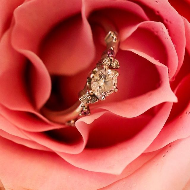 【TRECENTI(トレセンテ)の口コミ】 主人がサプライズで購入してくれたもの。当時ピンクダイヤモンドを可愛い…