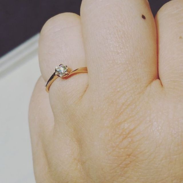 【TRECENTI(トレセンテ)の口コミ】 真ん中に向けて、メビウスの輪のような流線型のリングが他のリングと違っ…