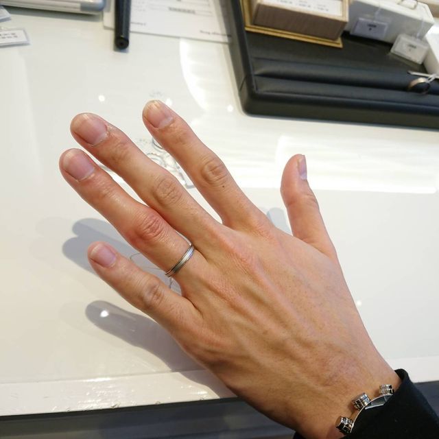 【JEWELRY  KAMATA(ジュエリーかまた)の口コミ】 デザインを自分達で決めることができたので、自分達らしいものが作成でき…