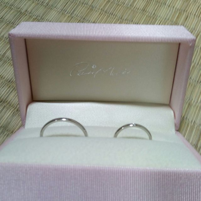 【Petit Marie(プチマリエ)の口コミ】 シルバーでシンプルなデザインのものを探していたので、そのような指輪を…