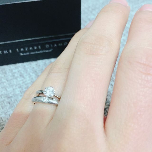【ラザール ダイヤモンド(LAZARE DIAMOND)の口コミ】 たくさん迷って、ブランド、質、デザイン何を優先しようか考えました。特…