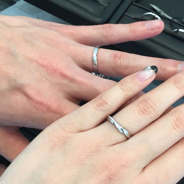 【エクセルコダイヤモンド(EXELCO DIAMOND)の口コミ】 個性派、オリジナルな感じがとてもあり男性にオススメです。指が細い方だ…