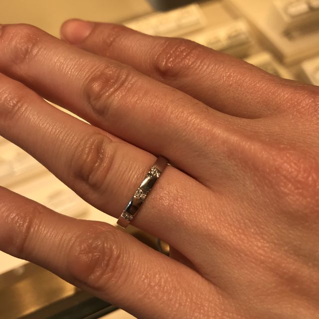 【ギンザタナカブライダル(GINZA TANAKA BRIDAL)の口コミ】 純度99.9％のロイヤルピュアプラチナ、純度が高いにも関わらず独自の製法…