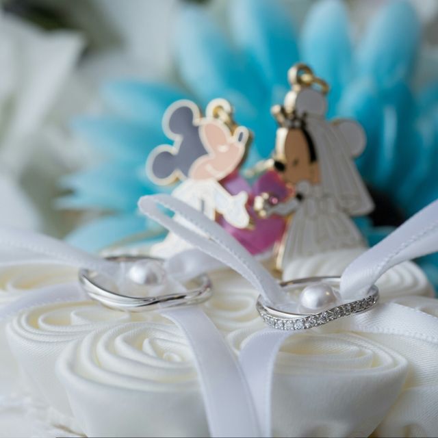 【4℃ BRIDAL(ヨンドシーブライダル)の口コミ】 ディズニーが目当てだったのですが、ミッキーだけでなくプリンセス等たく…