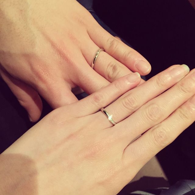 【4℃ BRIDAL(ヨンドシーブライダル)の口コミ】 永久保証が付いていたので安心して購入しました。妊娠したりして指に合わ…