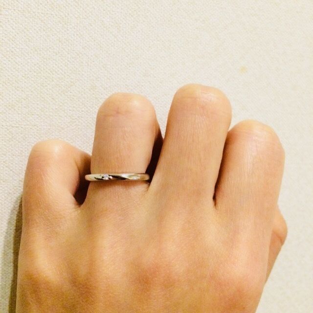 【TRECENTI(トレセンテ)の口コミ】 何件かまわって決めるつもりでしたが、付け心地がすごく良く彼も気に入っ…